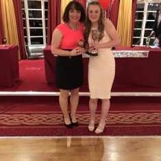 Young Player of the Year Ciara O' Connor