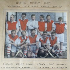 Weston Intermediate League and Cup Winners 1957 - 58